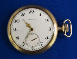 1909 Longines Made For Tiffany & Co 17 Jewel W.  A.  Foley & Co.  Swiss Pocket Watch