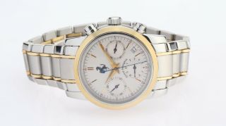 Girard Perregaux Ferrari Ref 8020 18k Yellow Gold & Steel Wristwatch