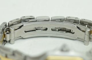 Auth Cartier Panthere Watch 22mm Ladies Quartz SM Stainless Steel 18K Gold 1 Row 11