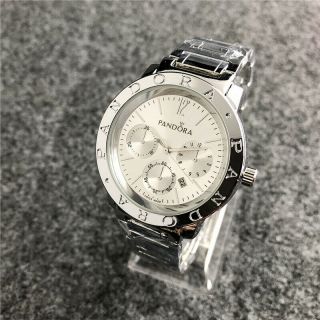 Luxury Pa Watch Round Dial Design Stainless Steel Quartz Watch For Men & Women