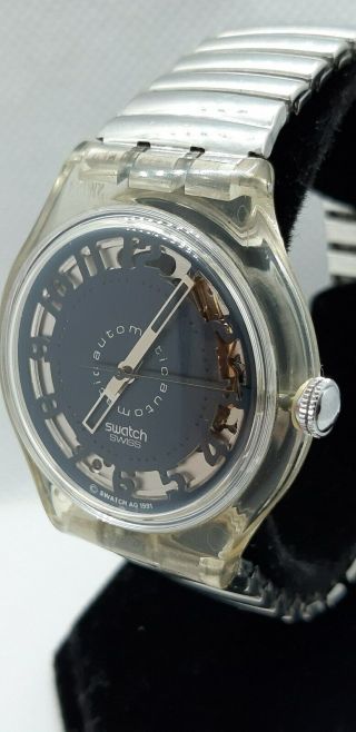 Swatch Automatic Watch The Originals Sak103 Montenapoleone Vintage 1991