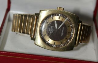 Vintage Mens Baylor Automatic Norseman Wrist Watch