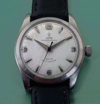 Vintage 1950 Tudor Rolex Oyster Prince Automatic Men ' s Watch With Dial 2