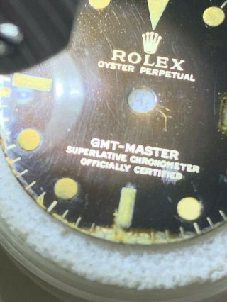 Rolex Vintage 1675 Gilt Master Dial for Vintage Watch and Repair 2