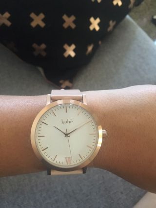 Kohë Rose Gold With Peach Leather Women 