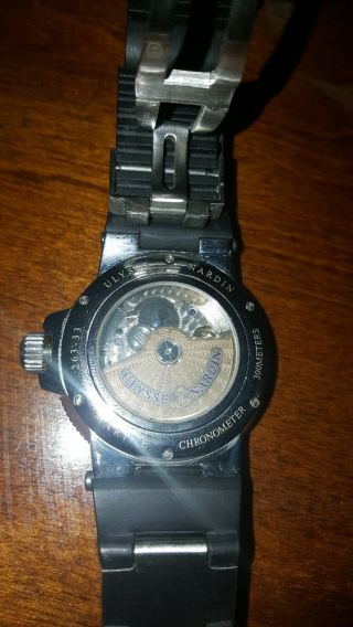Ulysse Nardin Marine Chronometer Automatic Men ' s Watch 4