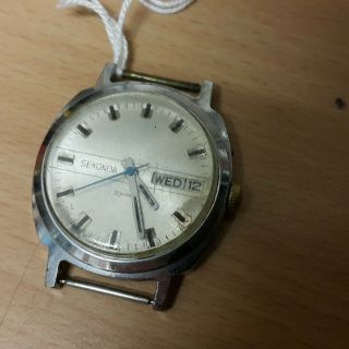 Vintage Sekonda 21 Jewels Day Date Mens Wristwatch Spares
