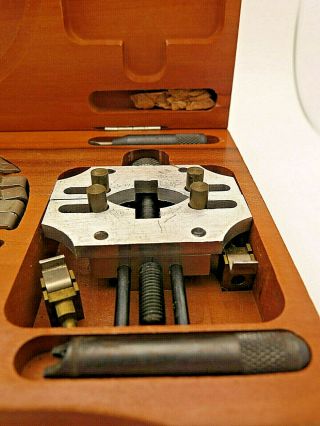 Vintage Esser Swiss Adjustable Movement Holder/Watch Case Opener Watchmaker Tool 3