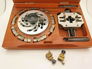 Vintage Esser Swiss Adjustable Movement Holder/Watch Case Opener Watchmaker Tool 4