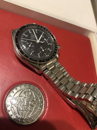 Omega Speedmaster Automatic Stainless Steel Men ' s Watch 3510 - 5000 10