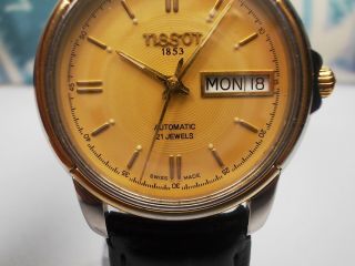 TISSOT 1853 DAY/DATE AUTOMATIC MEN ' S WATCH 7