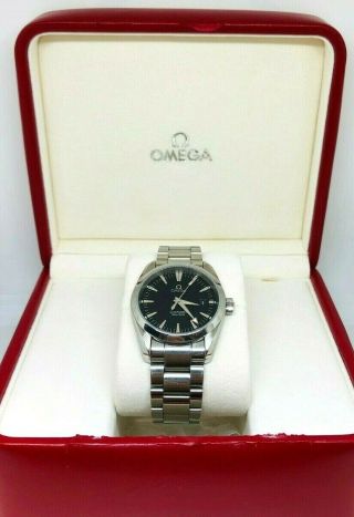 Fantastic Omega Seamaster Aqua Terra Unisex Chronometer Watch 2518.  50.  00 3
