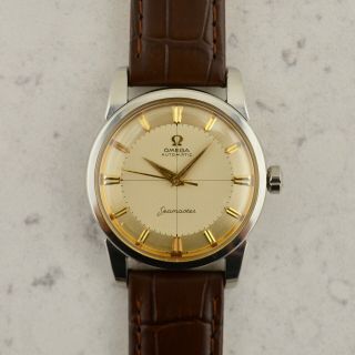 C.  1958 Vintage Omega Automatic Seamaster Wristwatch Ref.  2846/2848 - 9 Sc In Steel