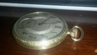 old vintage hamilton pocket watch 12s 912 model 2,  17j of c1923 3
