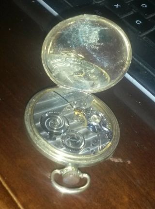 old vintage hamilton pocket watch 12s 912 model 2,  17j of c1923 6