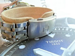 Blue Dial S/S Men ' s Tissot 1853 PRC 200 Swiss 200 Meter Quartz Watch T014410 6