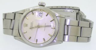 Rolex Oysterdate Precision 6466 SS high fashion 1971 mechanical men ' s watch 3