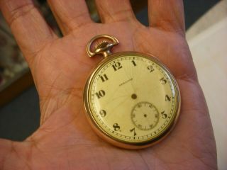 Antique Hamilton Watch Co.  Lancaster Pa 17jewel 3 Poitions Pocket Watch - As - Is