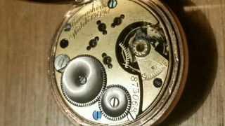 Vintage Lancashire Watch Company prescot Pocket Watch in order 6