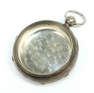 18 Size Key Wind Coin Silver No.  1 Pocket Watch Case - Tk06