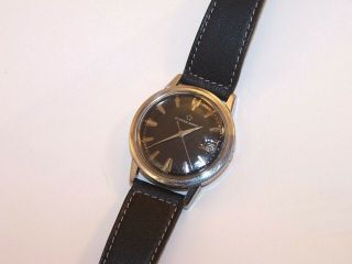 1962 Eterna - Matic Swiss 17 Jewel 1422U Black Arrow Dial Men ' s S/S Watch 2