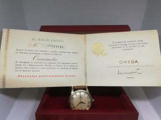 Omega Constellation Pie Pan Cal 551 With 24 Jewels,  With Certificate