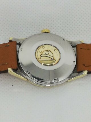 Omega CONSTELLATION pie pan cal 551 with 24 jewels,  with certificate 8