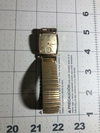 Vintage Omega Square Face Watch Parts