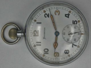 Helvetia G.  S.  T.  P.  Military Pocket Watch.  General Watch Co.