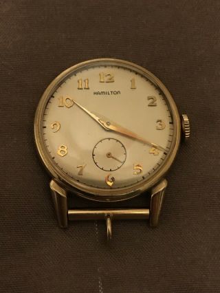 Vintage 1950’s Hamilton Neilsen Mechanical (pocket) Watch 10k Gold Filled 747