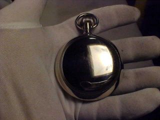 18 Size,  17 Jewels,  Waltham Pocket Watch,  Grade P.  S.  Bartlett,  Model 1883 6
