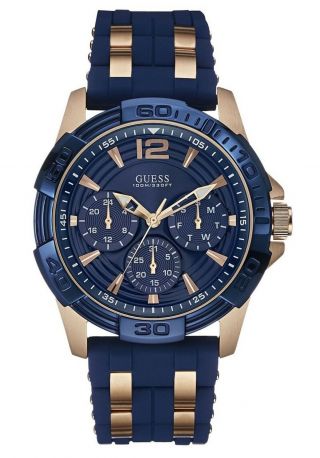 Guess Mens Blue Watch Oasis W0366g4