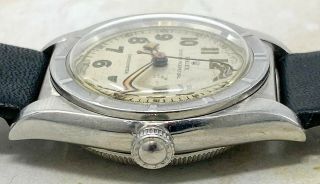 Vintage Rolex Oyster Perpetual Bubbleback Steel Wristwatch Ref.  3372 NR 5