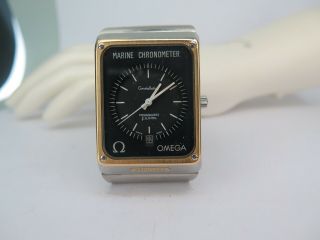 Vintage Omega Marine Chronometer Ref.  198.  0082 Megaquartz Caliber 1516