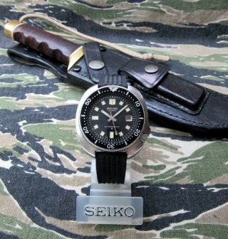 ⌚ Vintage Seiko 6105 - 8110 Mens Diver Watch Military Special Forces‏ Vietnam War