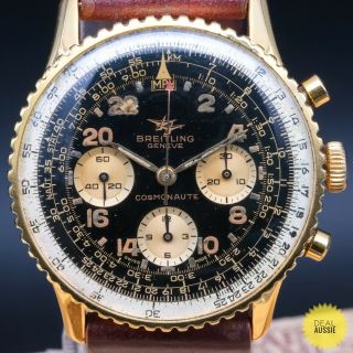Authentic Vintage Breitling Cosmonaute Ref 809 Cal 178,  Br_783610