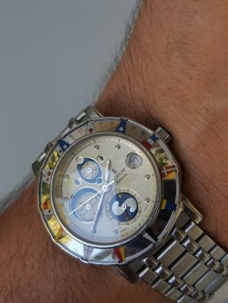 Rare And Collectible Corum Admirals Cup Tides Watch.