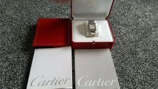 Cartier Tank Francaise Model 2302 Stainless Steel & 18ct Gold