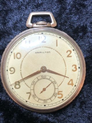 Vintage Hamilton Pocket Watch Model 917