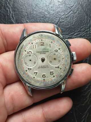 Vintage Watch Chronographe Suisse 17 Jewels