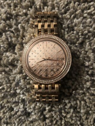 Michael Kors Darci Mk3399 Wrist Watch For Women Rose Gold