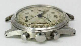 Vintage Breitling Premier Chronograph Wristwatch Ref.  788 36mm Steel NR 5