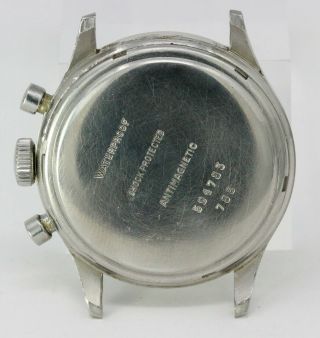 Vintage Breitling Premier Chronograph Wristwatch Ref.  788 36mm Steel NR 8