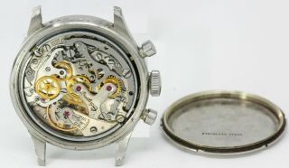 Vintage Breitling Premier Chronograph Wristwatch Ref.  788 36mm Steel NR 9