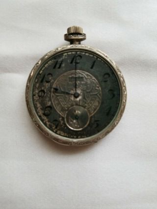 Vintage Elgin Pocket Watch Gold Filled 14k 17 Jewels
