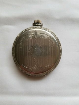 Vintage Elgin Pocket Watch Gold Filled 14k 17 Jewels 2