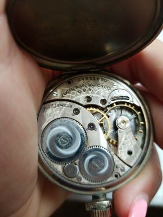 Vintage Elgin Pocket Watch Gold Filled 14k 17 Jewels 6