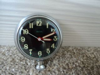 Vintage Smiths Rally Dashboard Pocket Watch Requires Magnet Late 60s