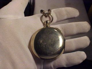 18 Size,  15 Jewels,  Waltham Pocket Watch,  Grade P.  S.  Bartlett,  KEY WIND & SET 5