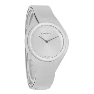 Calvin Klein Senses Ladies Stainless Steel Swiss Quartz Bangle Watch K5n2m126